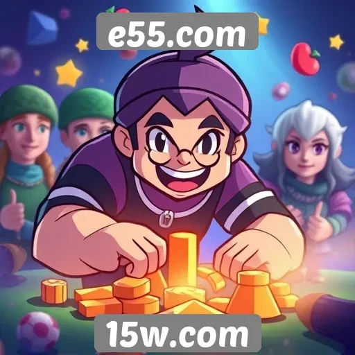 Explorando a comunidade de jogadores no e55.com